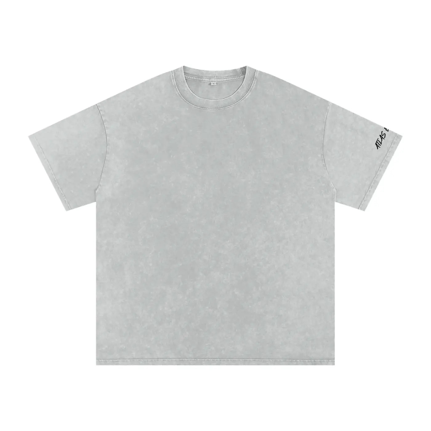 Snow Washed Oversized Cotton T-Shirt ODMPOD