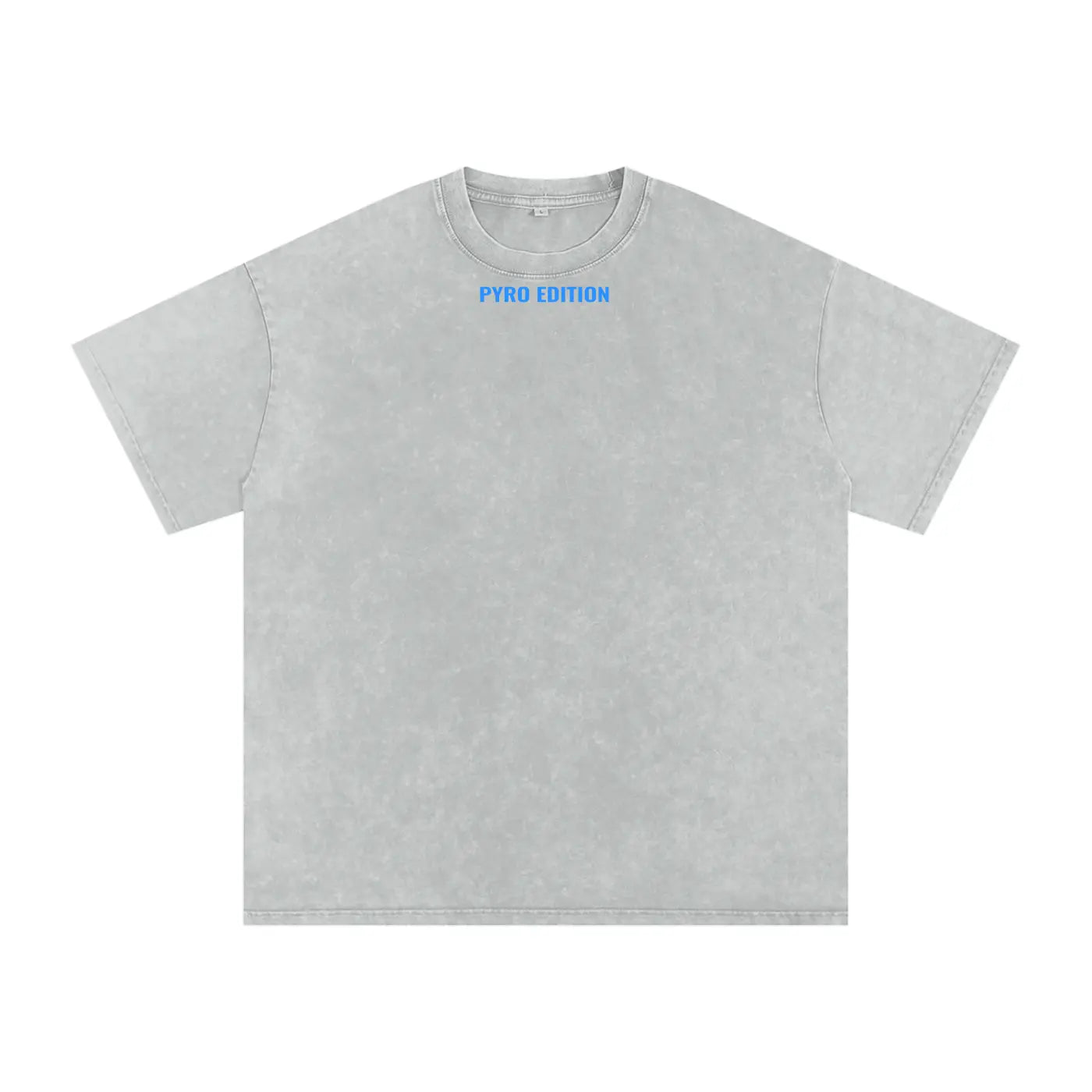 Snow Washed Oversized Cotton T-Shirt ODMPOD