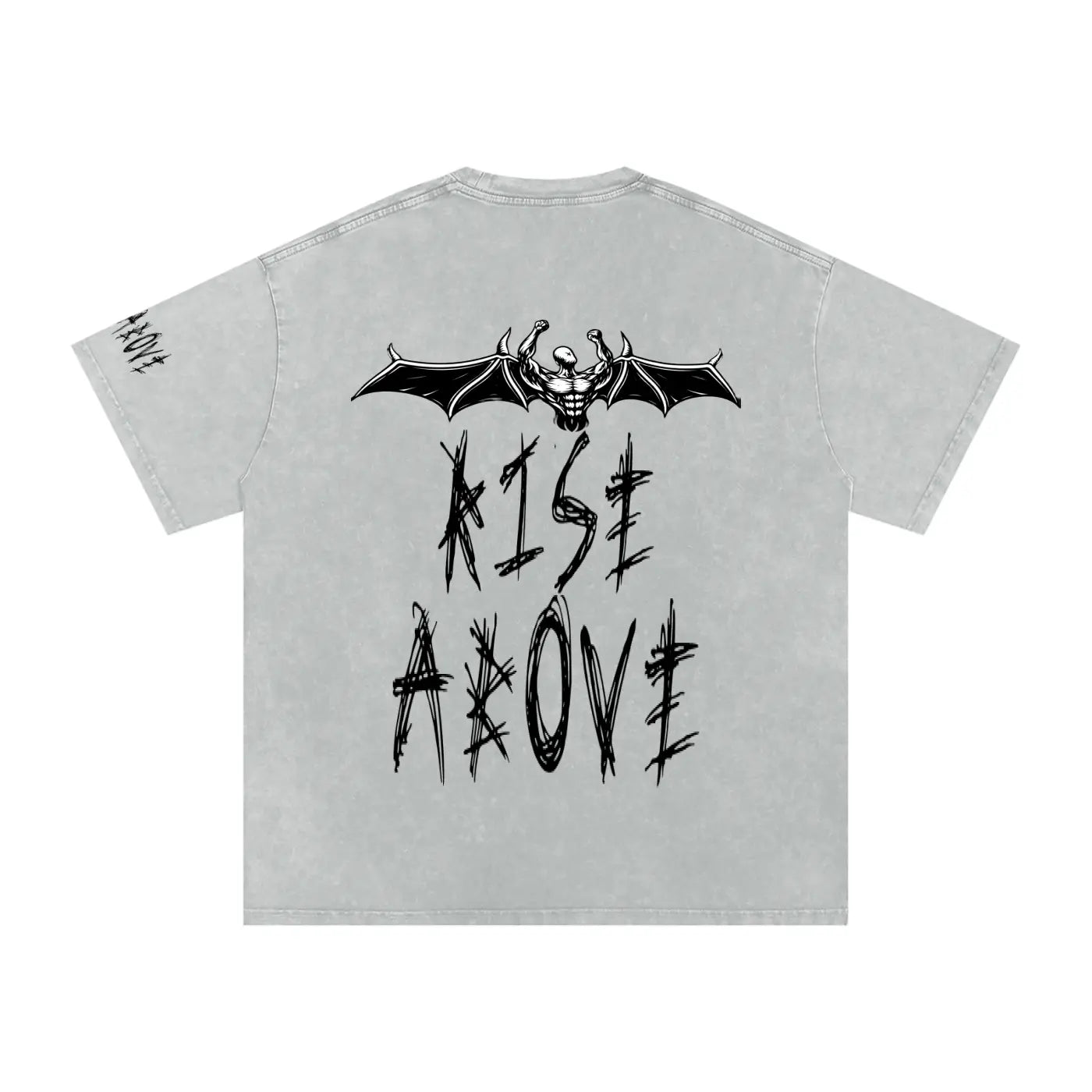 Snow Washed Oversized Cotton T-Shirt ODMPOD