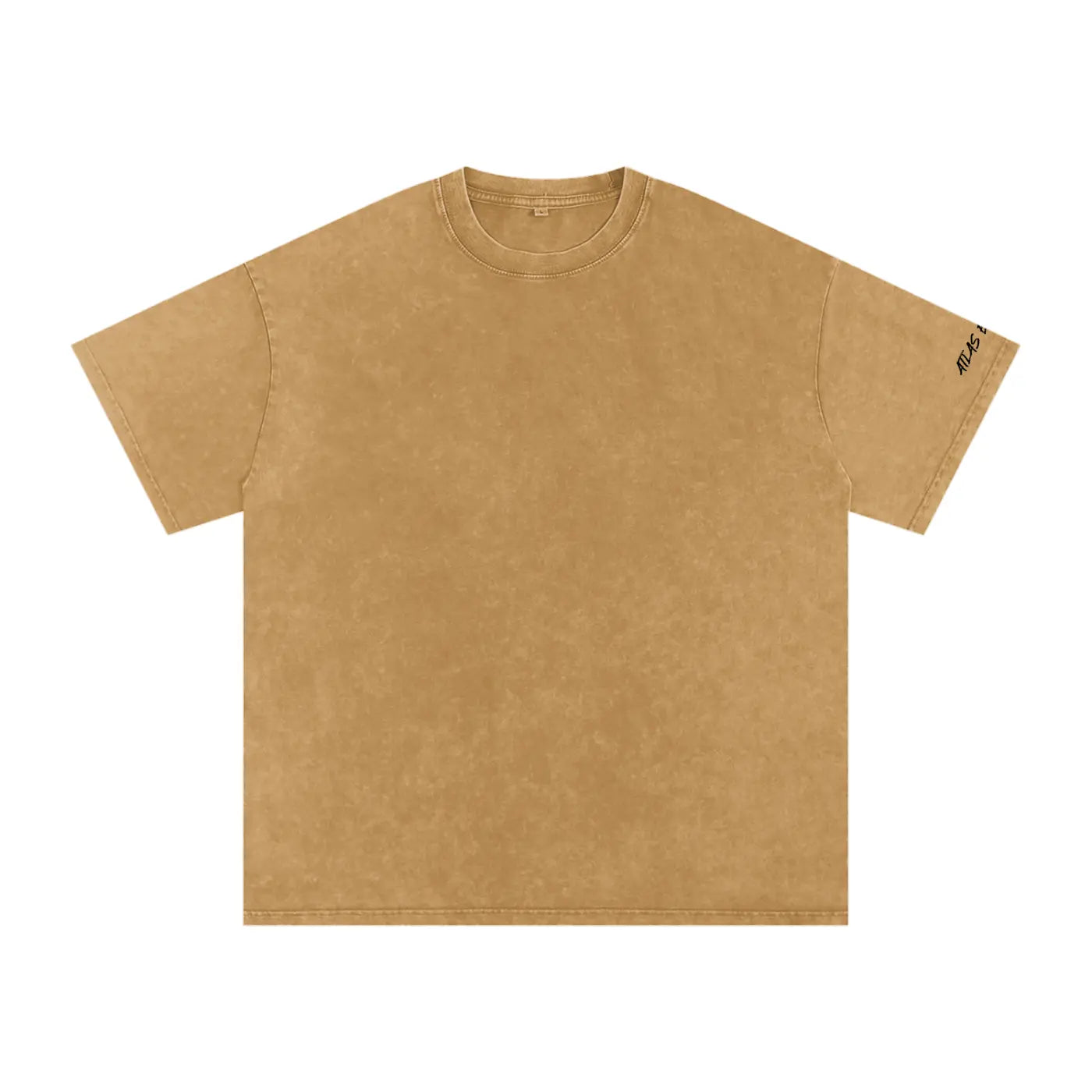 Snow Washed Oversized Cotton T-Shirt ODMPOD