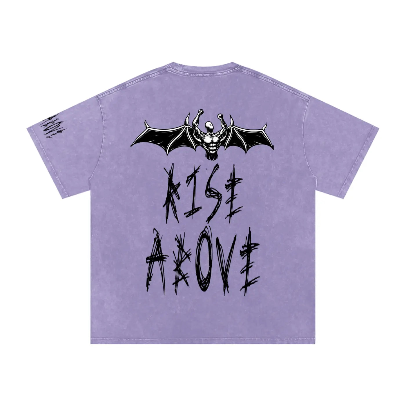 Snow Washed Oversized Cotton T-Shirt ODMPOD