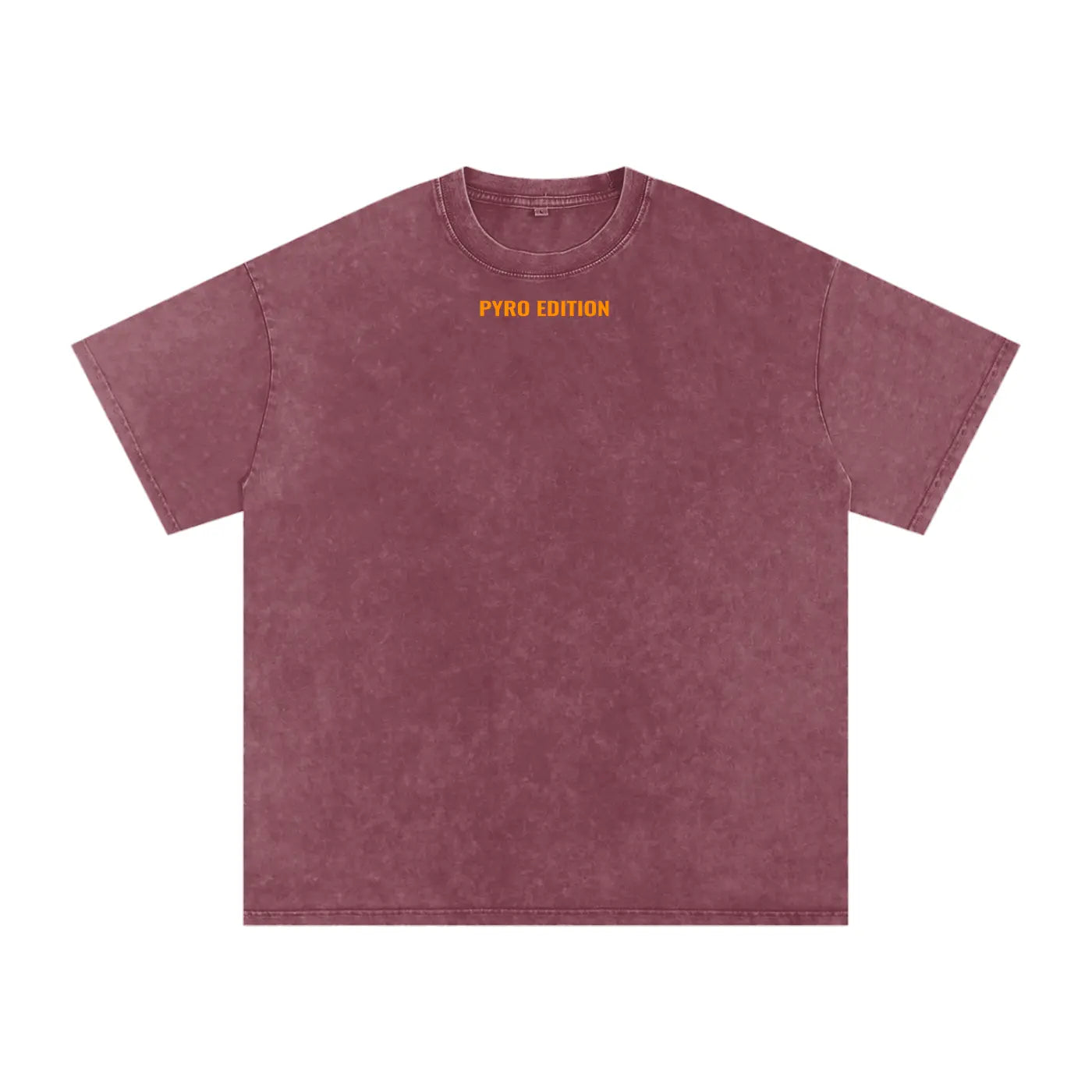 Snow Washed Oversized Cotton T-Shirt ODMPOD