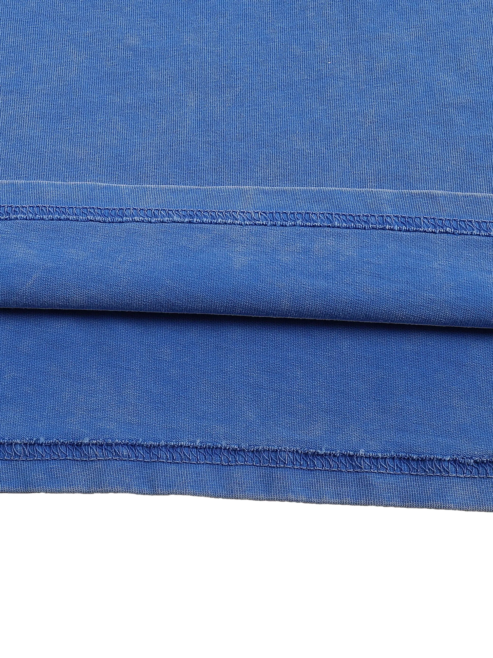 Snow Washed Oversized Cotton T-Shirt ODMPOD