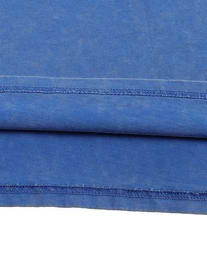 Snow Washed Oversized Cotton T-Shirt ODMPOD